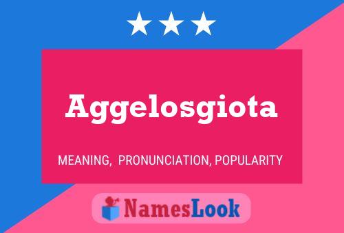 ملصق اسم Aggelosgiota