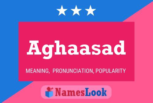 ملصق اسم Aghaasad