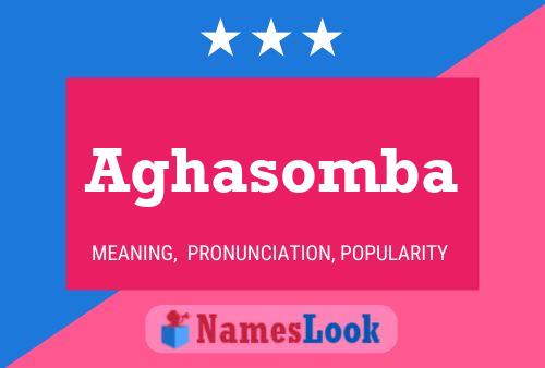 ملصق اسم Aghasomba