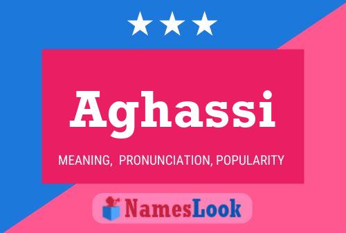 ملصق اسم Aghassi