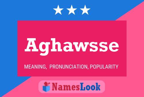 ملصق اسم Aghawsse