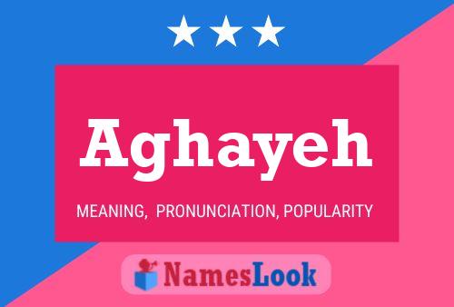 ملصق اسم Aghayeh