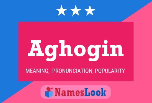 ملصق اسم Aghogin