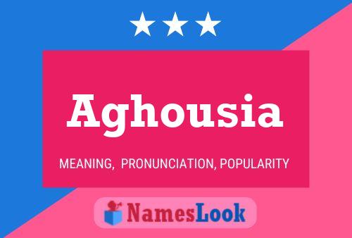 ملصق اسم Aghousia