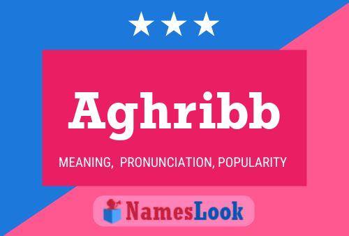 ملصق اسم Aghribb