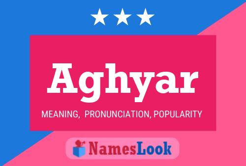 ملصق اسم Aghyar