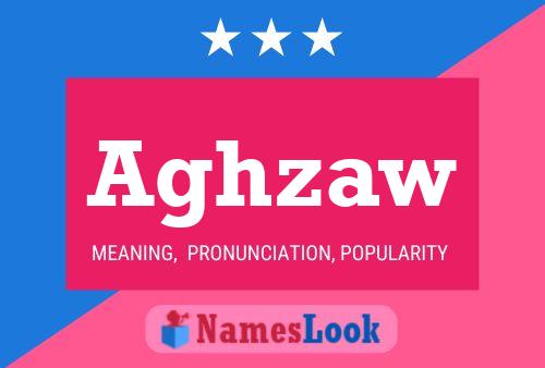 ملصق اسم Aghzaw