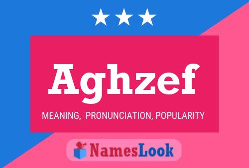 ملصق اسم Aghzef