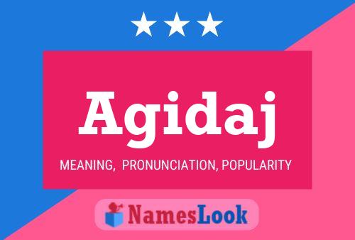 ملصق اسم Agidaj