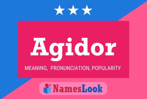 ملصق اسم Agidor