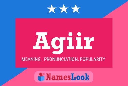 ملصق اسم Agiir