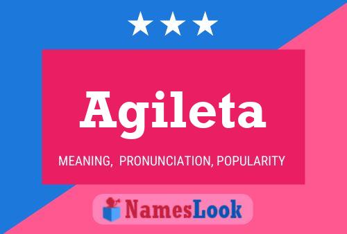 ملصق اسم Agileta