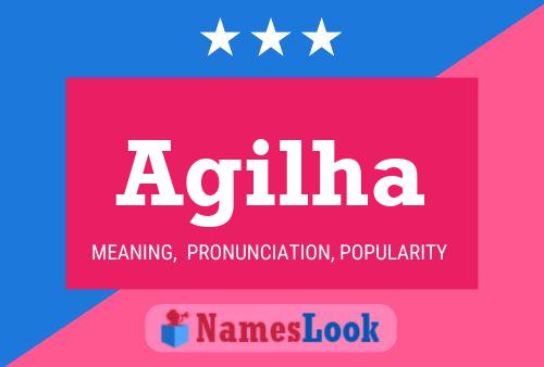 ملصق اسم Agilha