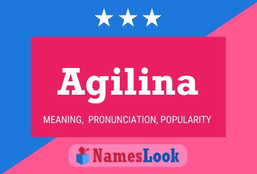 ملصق اسم Agilina