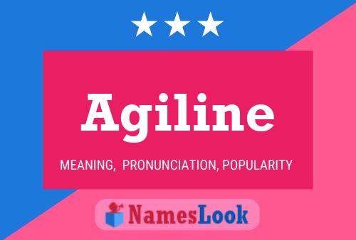 ملصق اسم Agiline