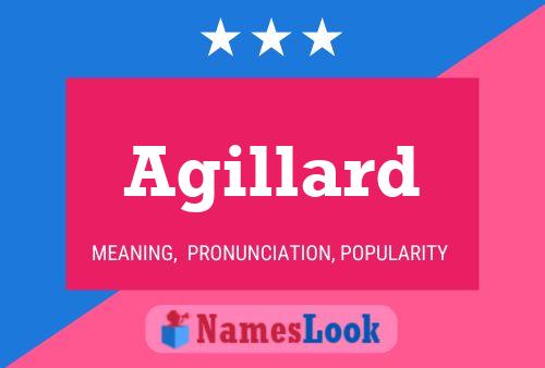 ملصق اسم Agillard