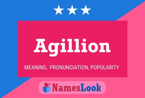 ملصق اسم Agillion