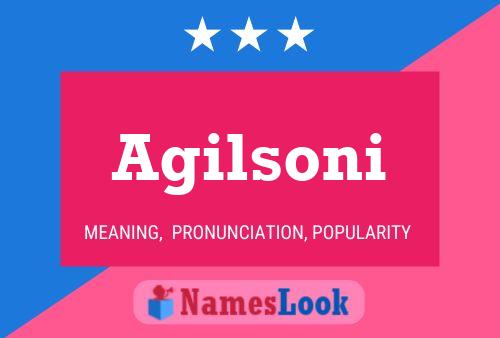 ملصق اسم Agilsoni