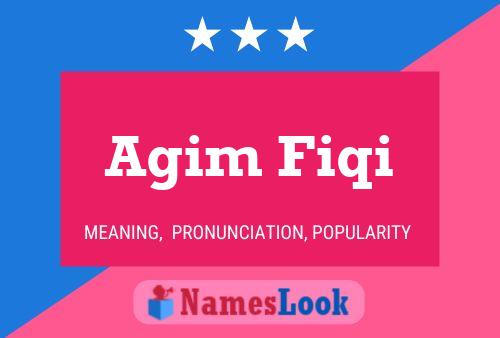 ملصق اسم Agim Fiqi