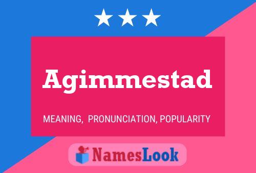 ملصق اسم Agimmestad