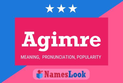 ملصق اسم Agimre