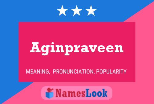 ملصق اسم Aginpraveen