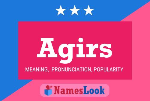 ملصق اسم Agirs