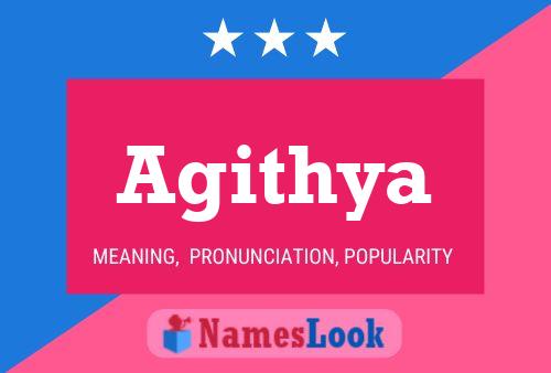 ملصق اسم Agithya