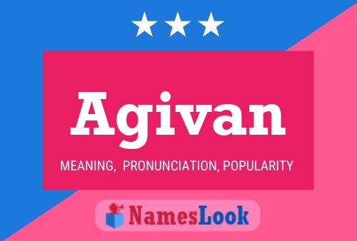 ملصق اسم Agivan