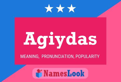 ملصق اسم Agiydas