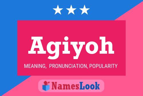 ملصق اسم Agiyoh