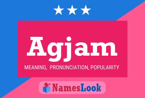 ملصق اسم Agjam