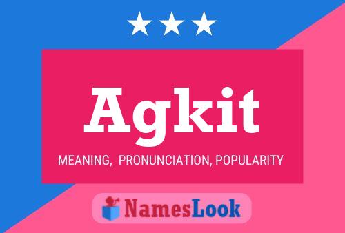 ملصق اسم Agkit