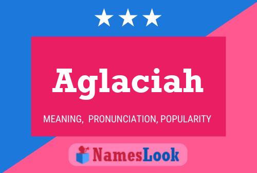 ملصق اسم Aglaciah