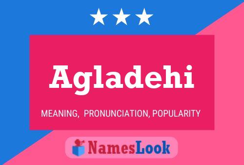 ملصق اسم Agladehi