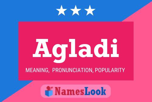 ملصق اسم Agladi