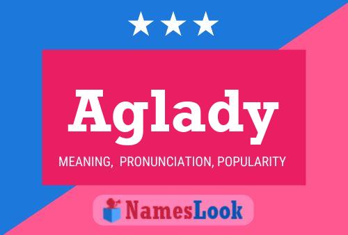 ملصق اسم Aglady