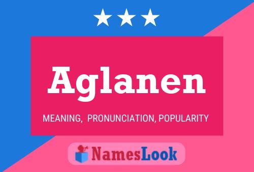 ملصق اسم Aglanen