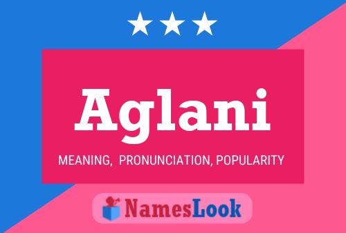 ملصق اسم Aglani