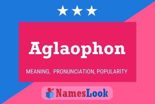 ملصق اسم Aglaophon