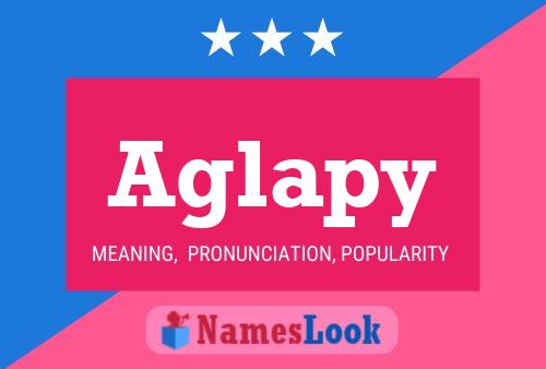 ملصق اسم Aglapy