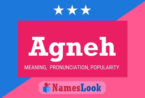 ملصق اسم Agneh