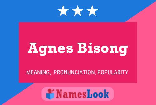 ملصق اسم Agnes Bisong