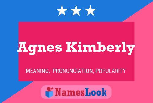 ملصق اسم Agnes Kimberly