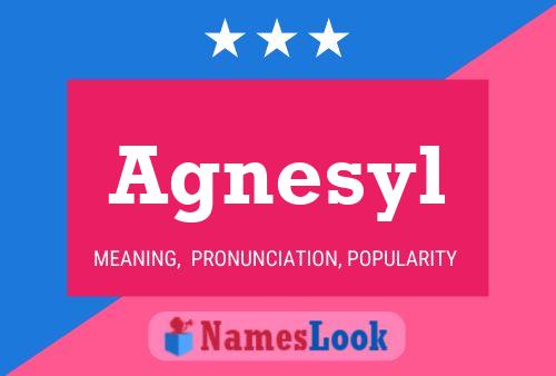 ملصق اسم Agnesyl