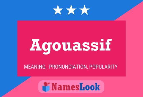 ملصق اسم Agouassif