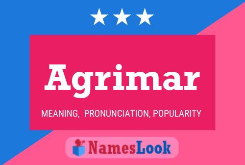 ملصق اسم Agrimar