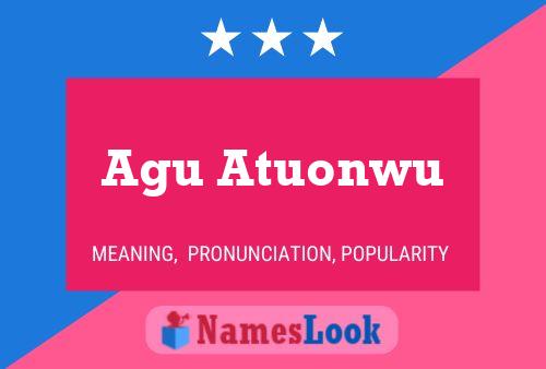 ملصق اسم Agu Atuonwu