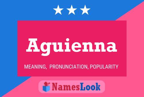 ملصق اسم Aguienna