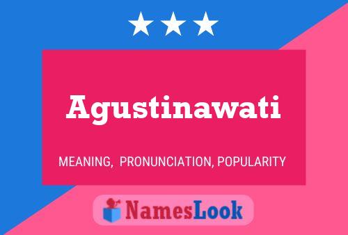 ملصق اسم Agustinawati